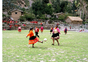 Footballeuses des Andes